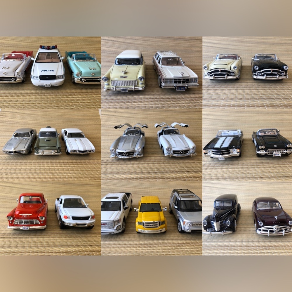 Collection of 36 luxury & antique toy cars